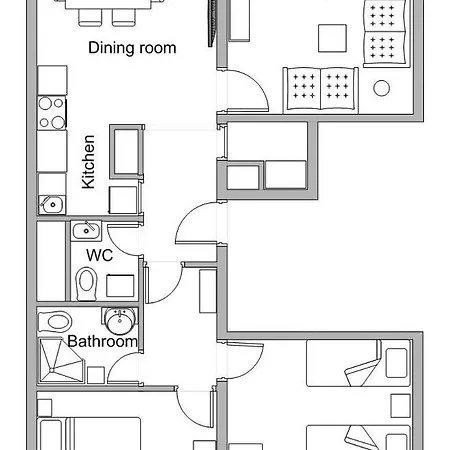 Appartamento Daret 3 Bdr Spalato