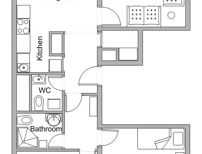 شقة Daret 3 Bdr سبليت